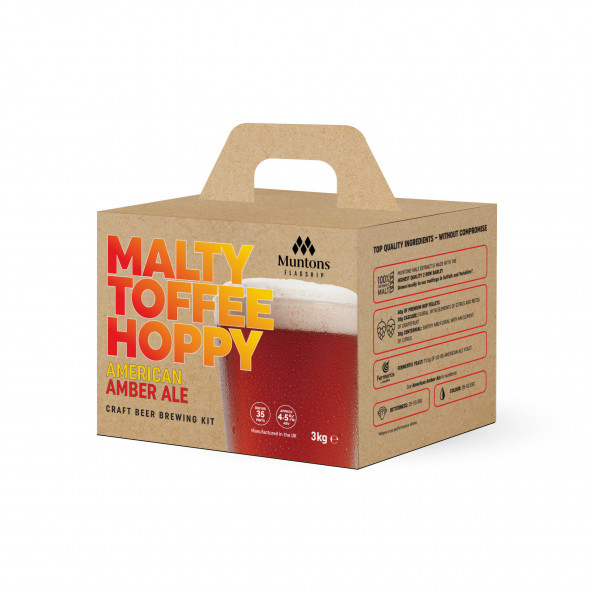 Bierkit Muntons Flagship American Amber Ale 3 kg 1