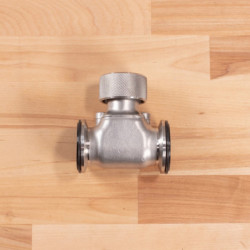 Ss Brewtech™ Pure-Flow-Ventil 1,5" (38 mm) TC