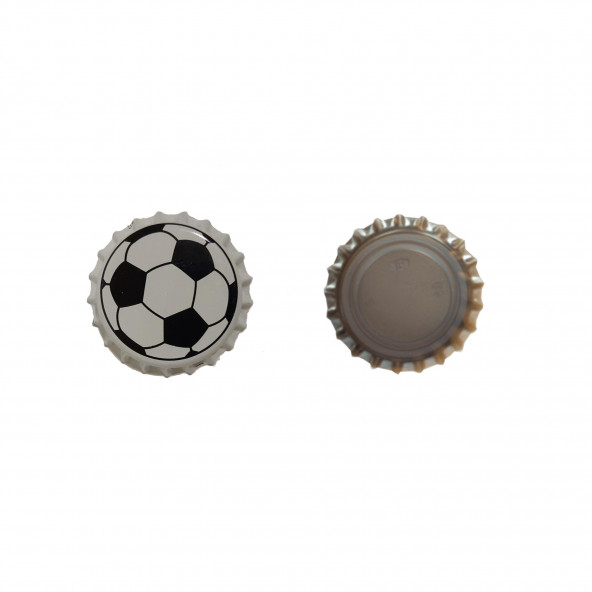 Kronkorken 26 mm - sauerstoffabsorbierend - Fußball - 100 St. 1