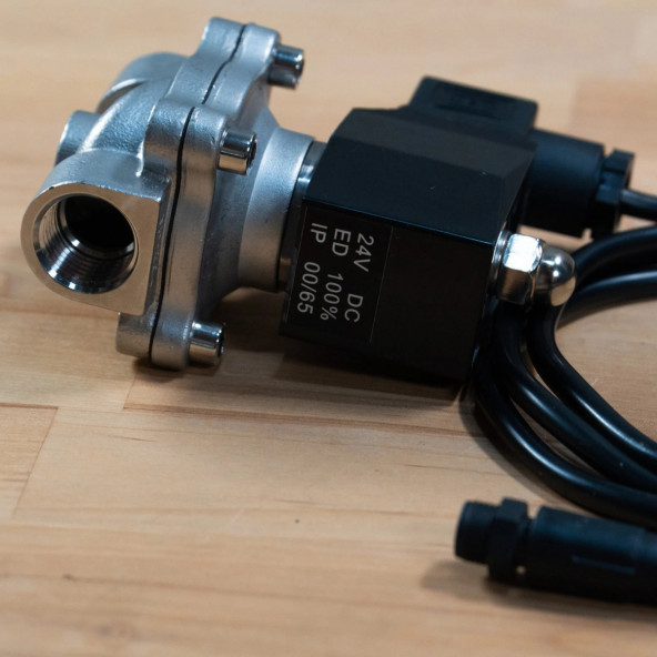 Ss Brewtech™ FTSs Pro Touch 1/2" Magnetventil 1