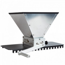 Brewferm Grain Gorilla Malzmühle mit einstellbaren Rollen aus Edelstahl