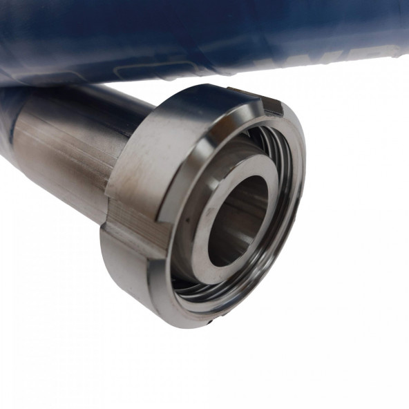 Brauerei-/Getränkeschlauch Butyl verpressten Armaturen DIN25 - 5 m 1