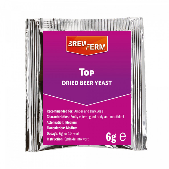 Brewferm trocken Bierhefe Top 6 g
