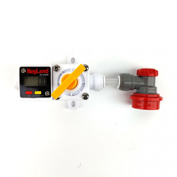 Digitales beleuchtetes Mini-Manometer 0-90 psi (0-6,2 bar) für integrierte Blowtie- und In-Line-Regler 4