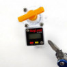 Digitales beleuchtetes Mini-Manometer 0-90 psi (0-6,2 bar) für integrierte Blowtie- und In-Line-Regler 5