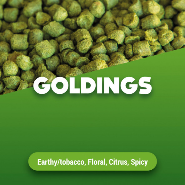 Hopfenpellets Goldings 1 kg