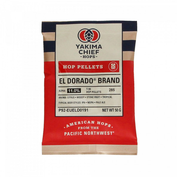 Yakima Chief Hops® El Dorado® T90 Hopfenpellets - 50 g
