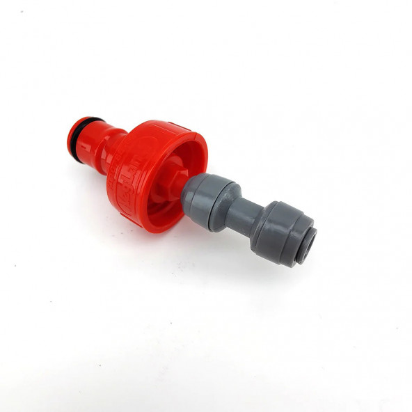 Rote Ball-Lock Kunststoff Karbonisierungskappe x 6,35 mm Duotight 1