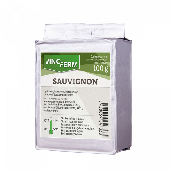 Trockenhefe Wein Vinoferm Sauvignon 100 g