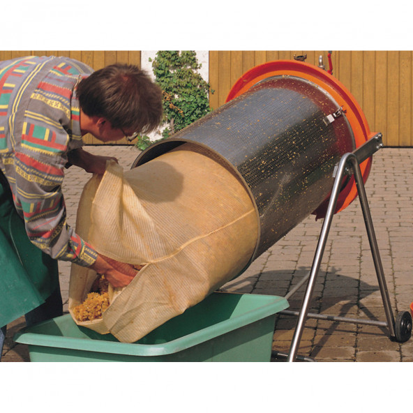 Speidel Edelstahl Hydropresse 180 l + Einlegesack 3