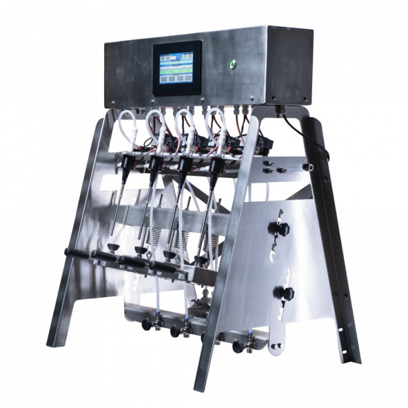 Rigters manueller Füller mit CO2 Fast Flush - 4 Füllköpfe 1