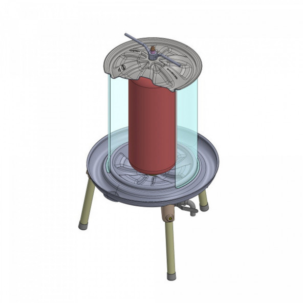 Speidel Edelstahl Hydropresse 90 l + Einlegesack 2