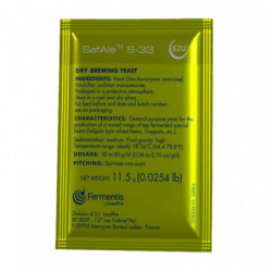 Fermentis trocken Bierhefe SafAle™ S-33 11,5 g
