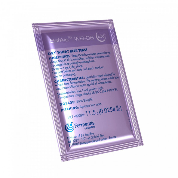 Fermentis trocken Bierhefe SafAle™ WB-06 11,5 g 1