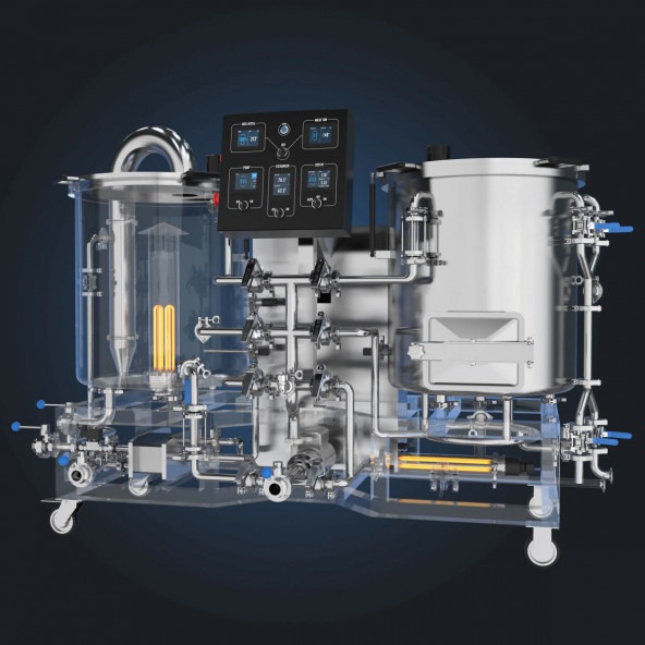 Ss Brewtech™ 1 bbl - 2 Vessel Nano - CE Electric Brewhouse 5