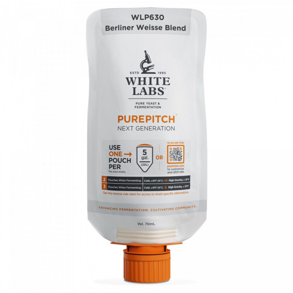Flüssighefe WLP630 Berliner Weisse Blend - White Labs PurePitch™ Next Generation