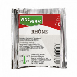 Trockenhefe Wein Vinoferm Rhône 7 g
