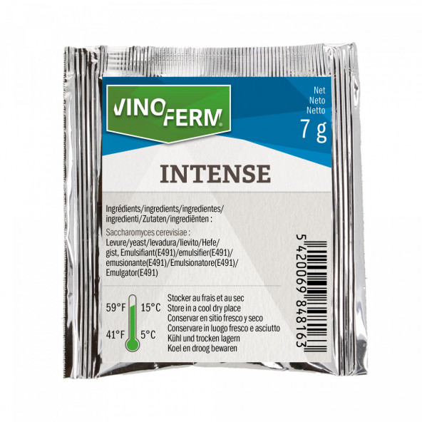 Trockenhefe Wein Vinoferm Intense 7 g