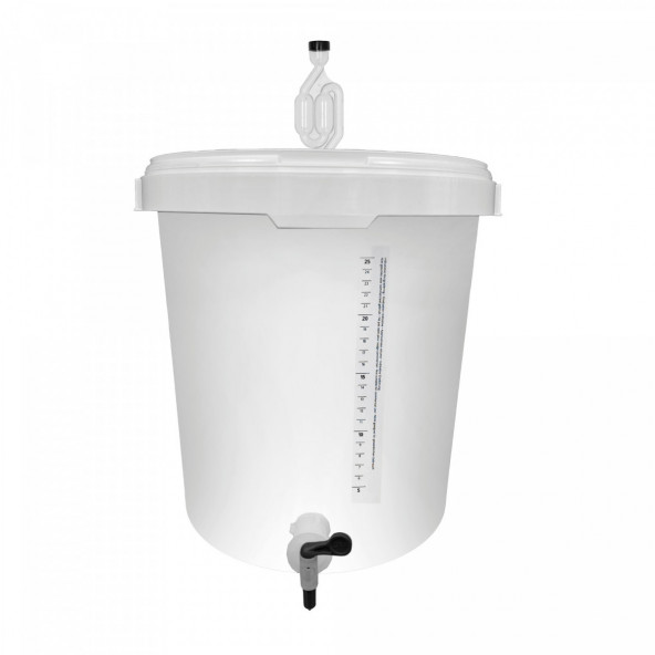 Brau- und Gäreimer 30 l mit Skala 
