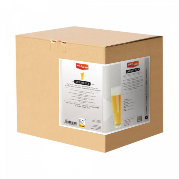 Brewferm Malzpaket geschrotet - Export Pils - für 20 l