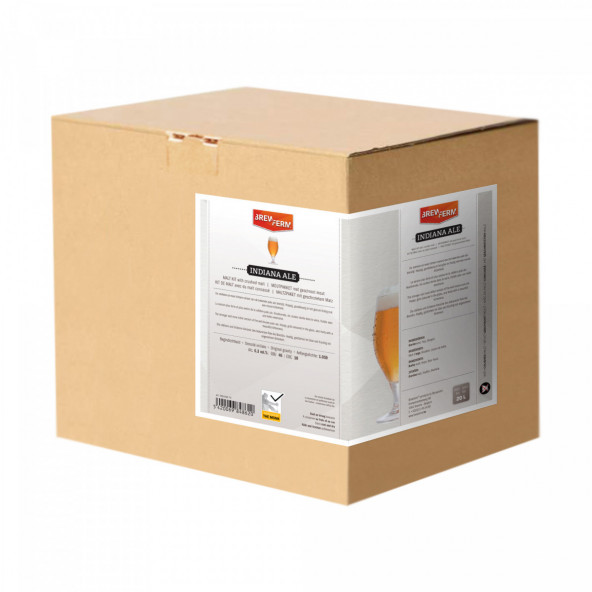 Brewferm Malzpaket geschrotet - Indiana Ale - für 20 l