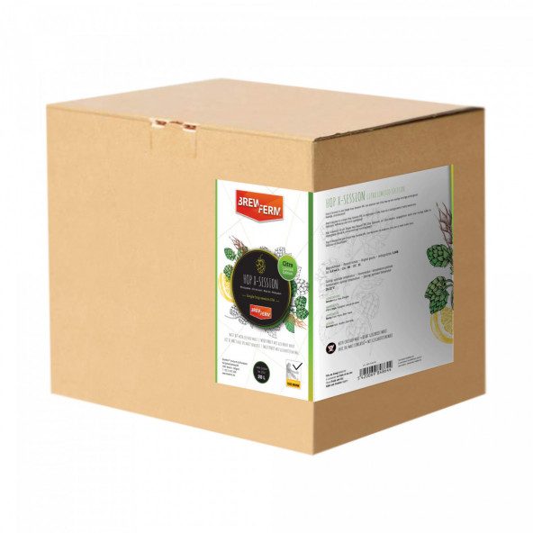Brewferm Malzpaket geschrotet - Hop X-Session Citra - für 20 l 1