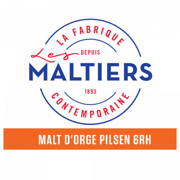 Les Maltiers Pilsen 6RH  5 EBC 25 kg 1