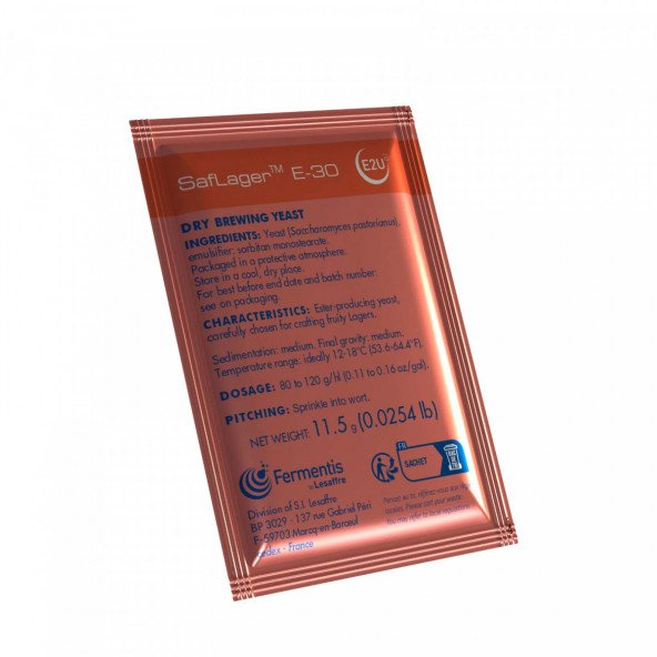 Fermentis trocken Bierhefe SafLager™ E-30 11,5 g 1