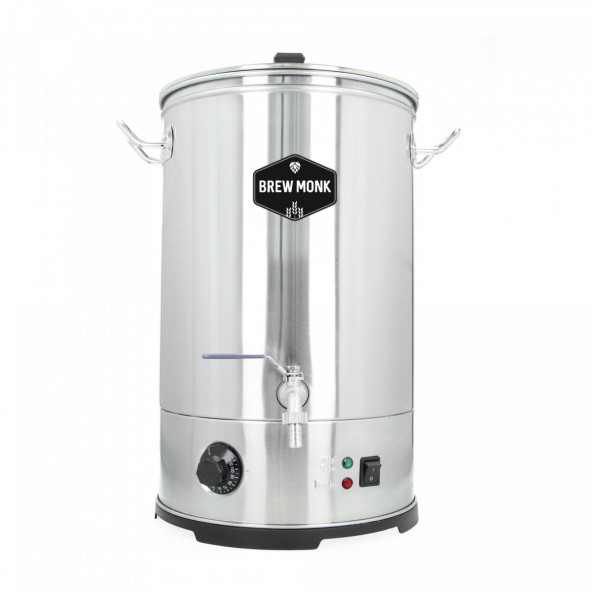 Brew Monk Mega Deal: Brew Monk B40 WLAN & C40 Gärbehälter & Gegenstromkühler & Nachgussheizer 26