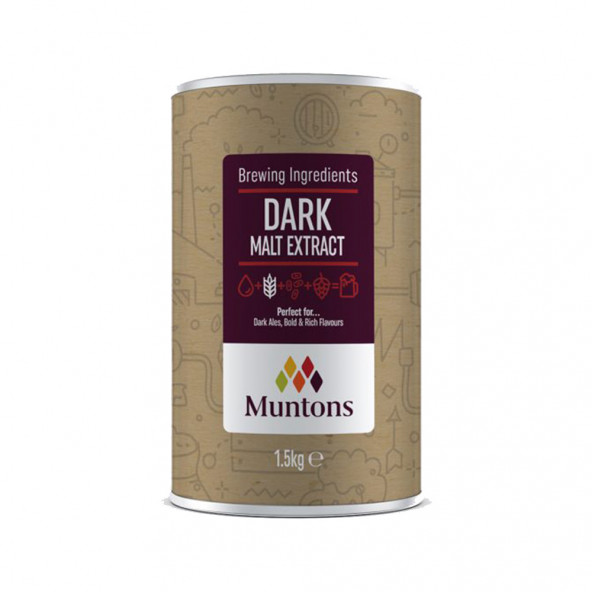 Malzextrakt flüssig Muntons dunkel 1,5 kg