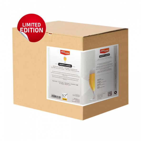 Brewferm Malzpaket geschrotet - Hoppy Lager - für 20 l