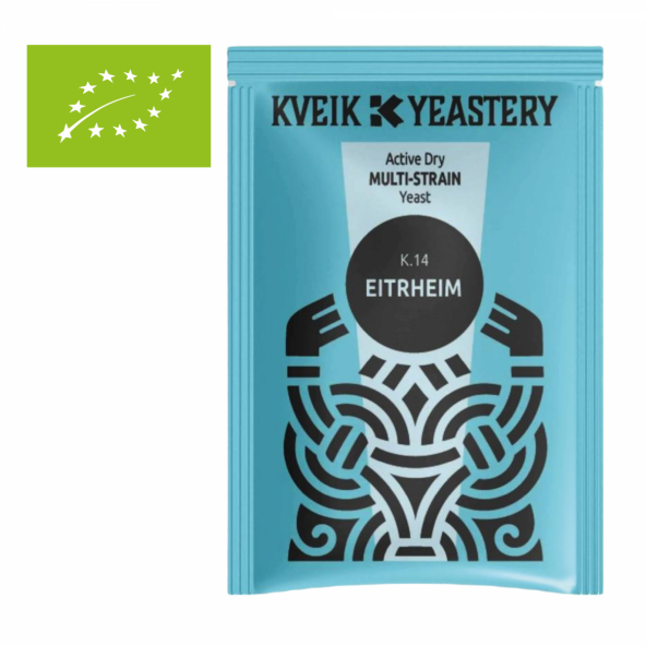 Kveik Yeastery trocken Bio Bierhefe K.14 Eitrheim 7 g