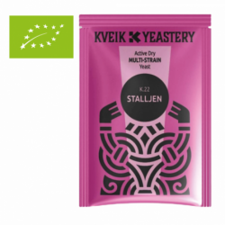 Kveik Yeastery trocken Bio Bierhefe K.22 Stalljen 7 g