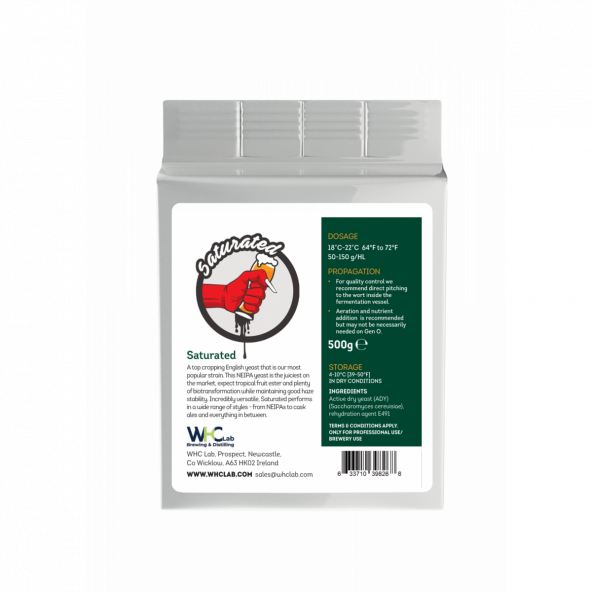 WHC Lab trocken Bierhefe Saturated 500 g
