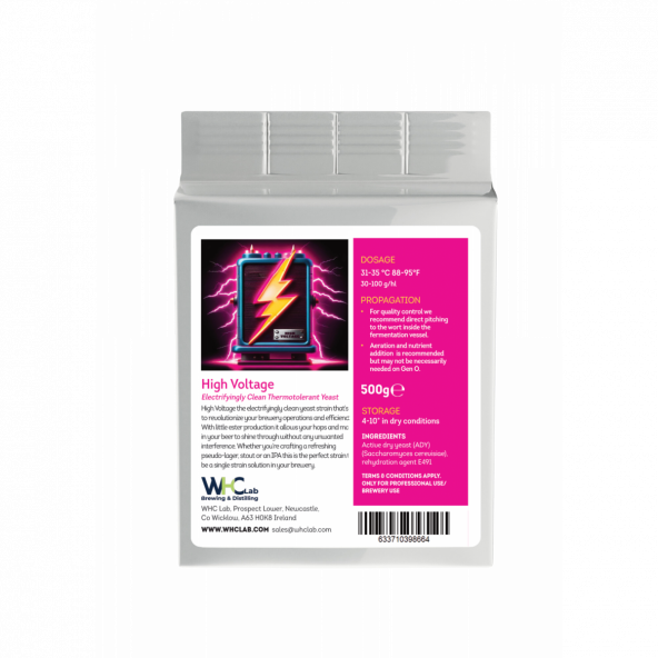 WHC Lab trocken Bierhefe High Voltage 500 g