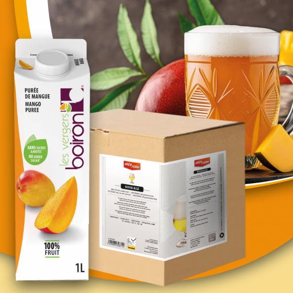 Brewferm Malzpaket Beer & Fruit Combo: Sour-Mango