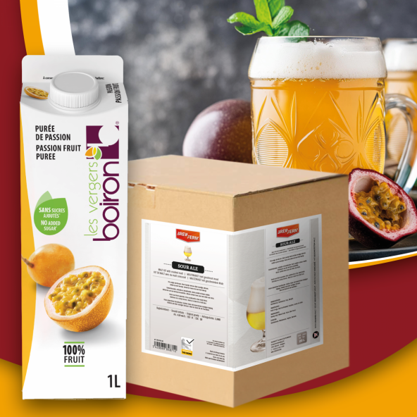 Brewferm Malzpaket Beer & Fruit Combo: Sour-Passion