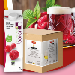 Brewferm Malzpaket Beer & Fruit Combo: Sour-Raspberry