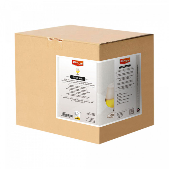 Brewferm Malzpaket Beer & Fruit Combo: Sour-Raspberry 2