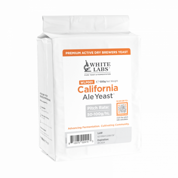 White Labs Trocken Hefe WLP001 California Ale - 500 g