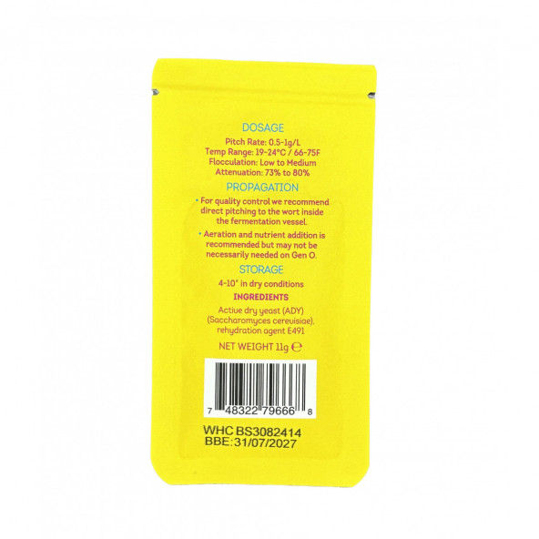 WHC Lab trocken Bierhefe Banana Split 11 g 1