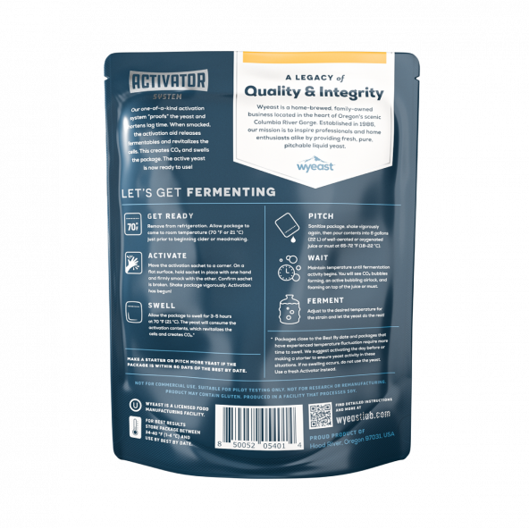 Weinhefe WYEAST 4766 Cider 1