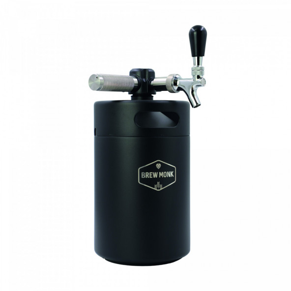 Brew Monk™ 4L Mini Keg - Komplettes Ausschank System 6