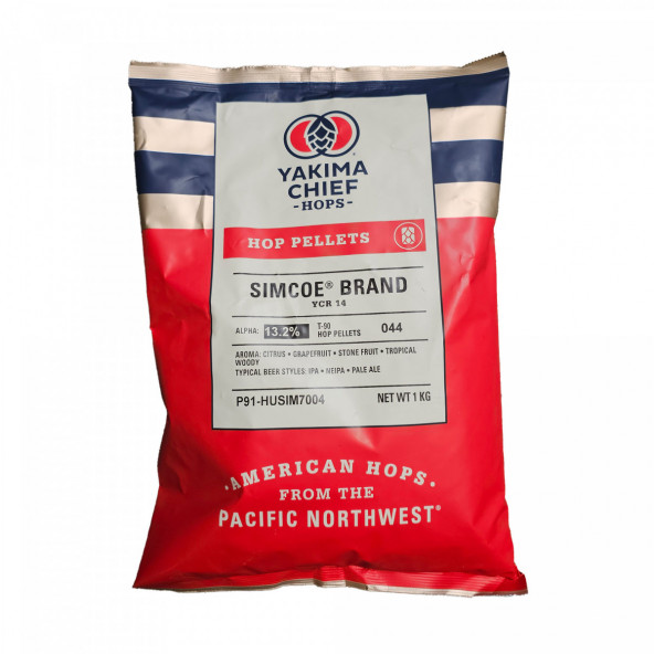 Yakima Chief Hops® Simcoe® T90 Hopfenpellets - 1 kg