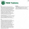 PBW Five Star Tabletten 50 x 2,5 g 9