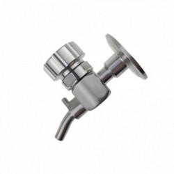 Brew Monk™ hygienisches Probenahmeventil 1,5" TC mit Drehknopf