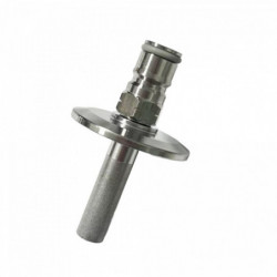 Brew Monk™ 1,5″ TC Ball‑Lock‑Kupplung mit Karbonisierungsstein