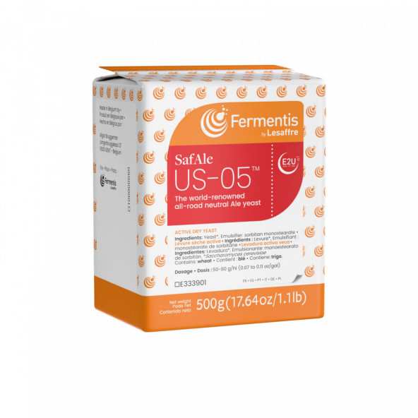 Fermentis trocken Bierhefe SafAle™ US-05 500 g