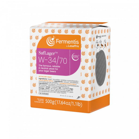 Fermentis trocken Bierhefe SafLager™ W-34/70 500 g 1