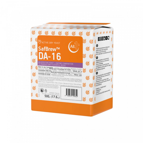Fermentis trocken Bierhefe SafBrew™ DA-16 500 g 2